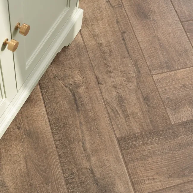 Willow Dark Oak Matt Wood Effect Wall and Floor Tiles