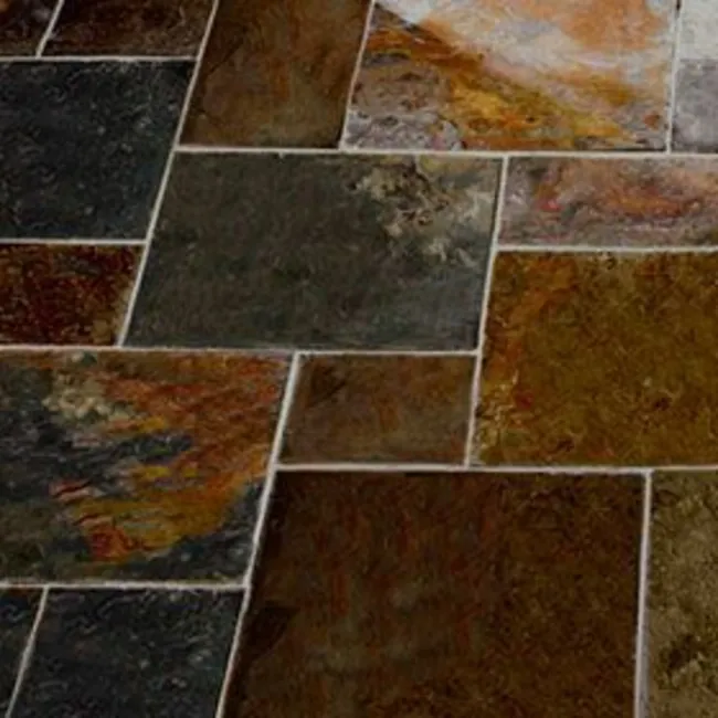 Country Farmhouse Mixed Multicolour Slate Tiles