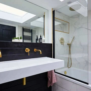 Cappella White Gloss Marble Effect 600x300 Wall and Floor Tiles