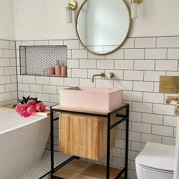 Flat Ceramic Chalk Farm Matt White Metro Tiles