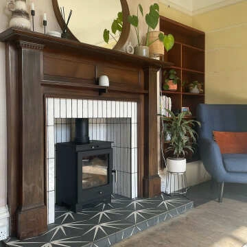 Chiffon Hand Crafted White Metro Tiles