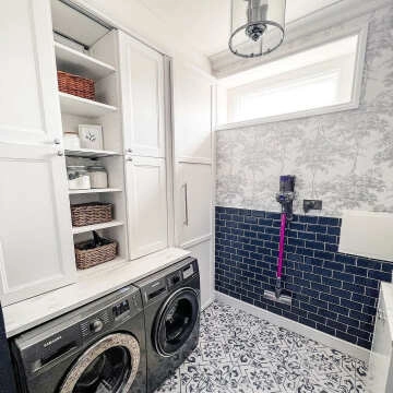 Manor House Blue Gloss Ceramic Metro Wall Tiles