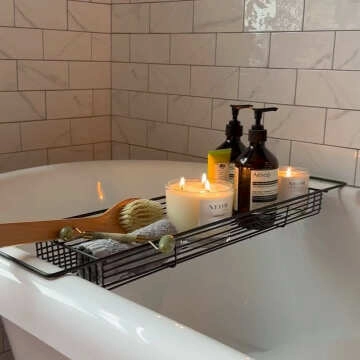 Vena Biana White Mini Bumpy Gloss Marble Effect Metro Wall Tiles