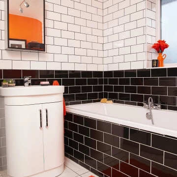 Flat Ceramic Whitechapel Gloss White  Metro Tiles
