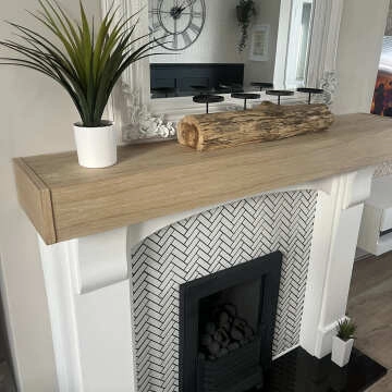 Pixel White Herringbone Matt 22x73 Mosaic Tiles