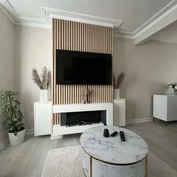 Trepanel Design® Oak Curve Acoustic Wood Wall Panels