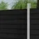 LuxeLine® Black Composite Fence Panel for Own Post 6ft