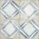 Floweret Diamond Cream Antique Patterned Wall and Floor Tiles