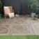 Galloway Walnut Brown Parquet Effect 20mm Porcelain Paving Slabs