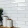 Ivybridge White Gloss Metro Wall Tiles 250x50mm