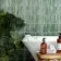 Meraki Turquoise Green Gloss Kitt-Kat Mosaic Effect Wall Tiles