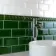 Victorian Green Gloss Mini Metro Wall Tiles