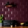 St Pauls Plum Gloss Metro Tiles