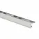12.5mm Aluminium Straight Edge Silver Tile Trim