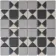 Churchill Monochrome Black & White Mosaic Victorian Matt Tiles