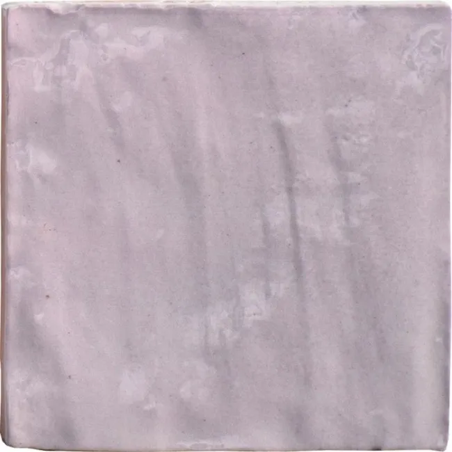 Zellige Mini Pink Square Gloss Wall Tiles