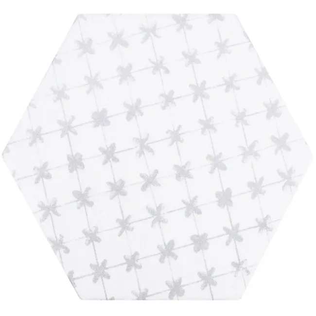 Souk Patchwork Hexagon Grey Patterned Matt Wall and Floor Tiles