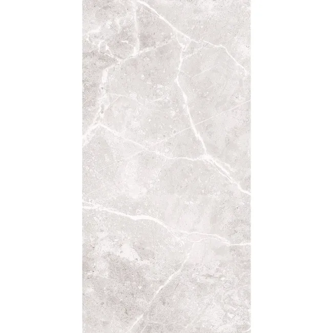 Clovelly Light Grey Marble Effect Gloss Wall Tiles