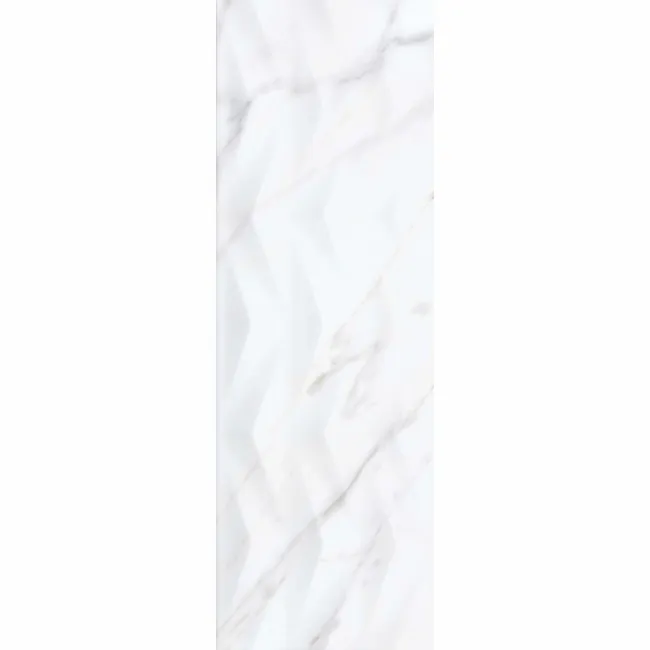 Ambience White Matt Wavy Marble Effect Wall Tiles