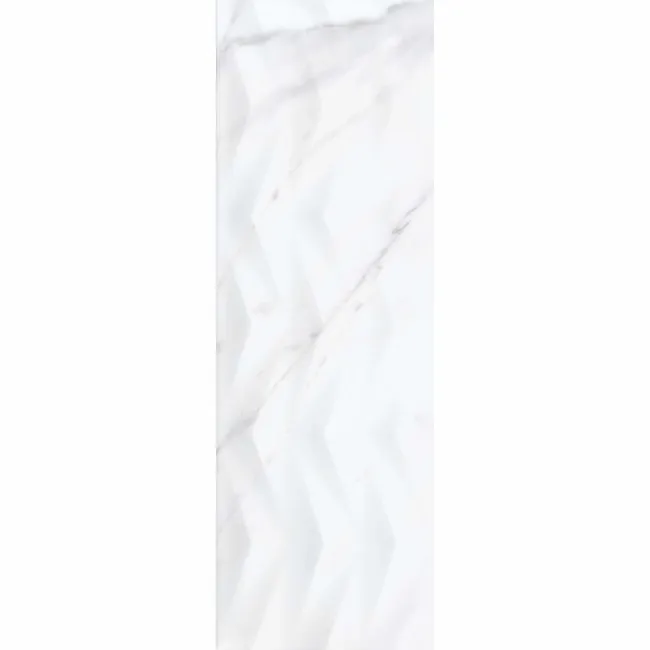 Ambience White Matt Wavy Marble Effect Wall Tiles