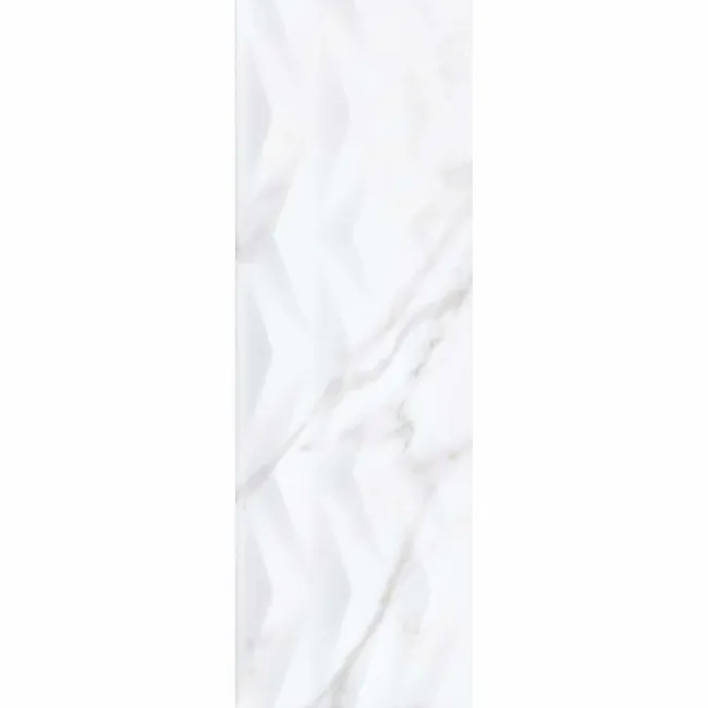 Ambience White Matt Wavy Marble Effect Wall Tiles