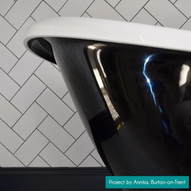 Flat Ceramic Chalk Farm Matt White Metro Tiles