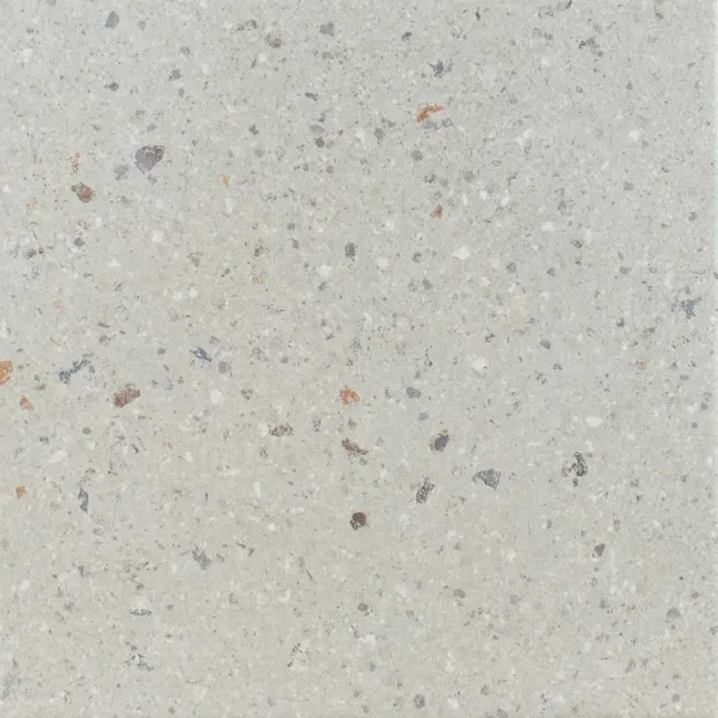 Dollymixx Light Grey Moondust Porcelain Matt Terrazzo Wall and Floor Tiles