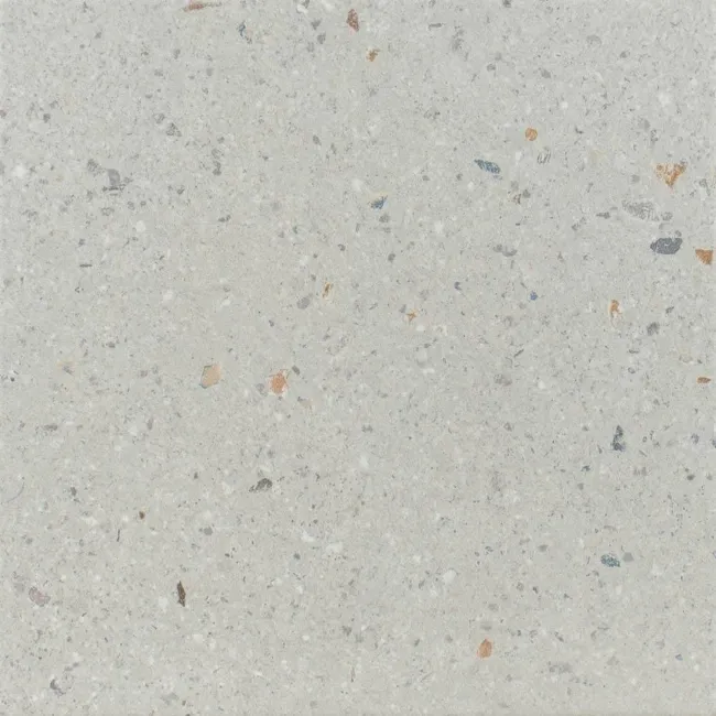Dollymixx Light Grey Moondust Porcelain Matt Terrazzo Wall and Floor Tiles
