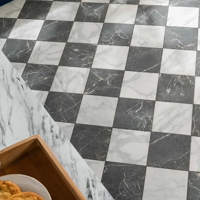 Camden Black Marble Effect Wall and Floor Tiles