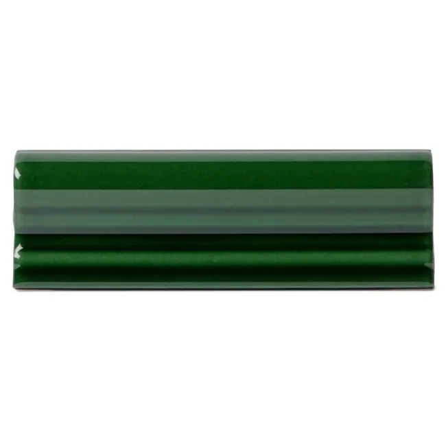 Capsule® Victorian Green Gloss Border 150x50 Wall Tiles