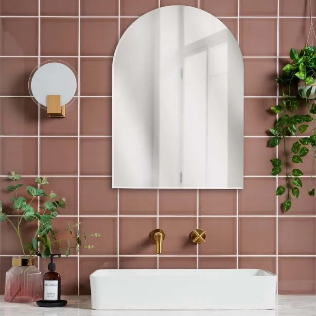 Capsule® Taupe Gloss Victorian Flat 150x150 Wall Tiles