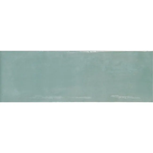 Rustic Cedar Blue Ceramic Gloss Metro Wall Tiles