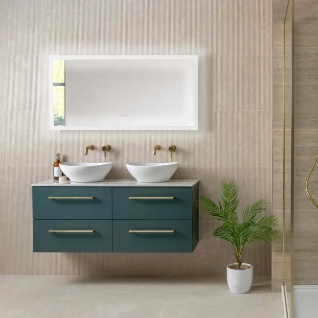 Vesta Beige Fluted Matt Travertine Effect Wall Tiles