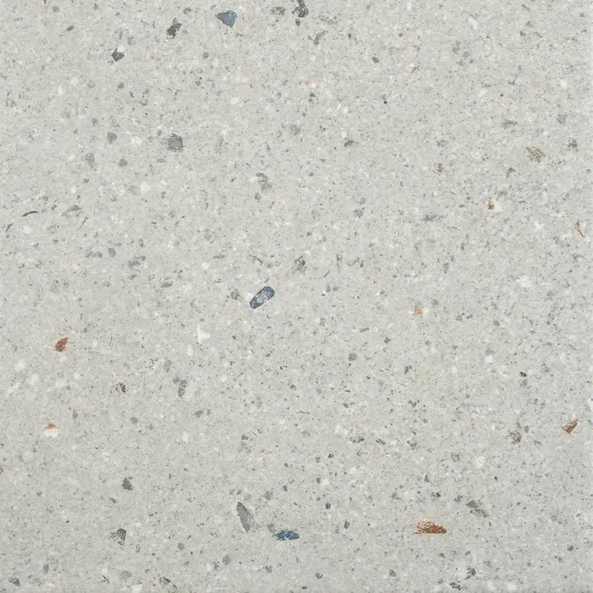 Dollymixx Light Grey Moondust Porcelain Matt Terrazzo Wall and Floor Tiles
