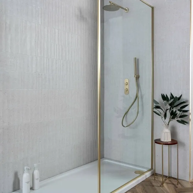 Dover Waves Light Grey Ceramic Stone Effect Wall Tiles