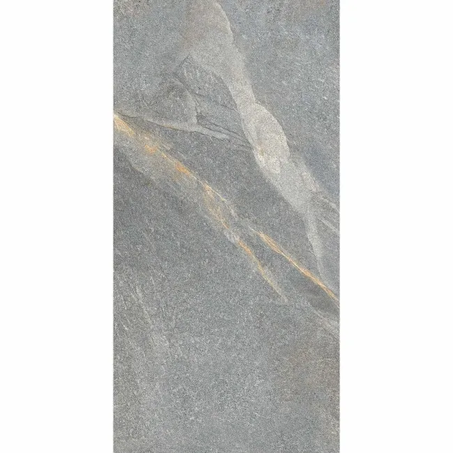 Devoke Grey Matt Stone Effect Wall and Floor Tiles 597x297