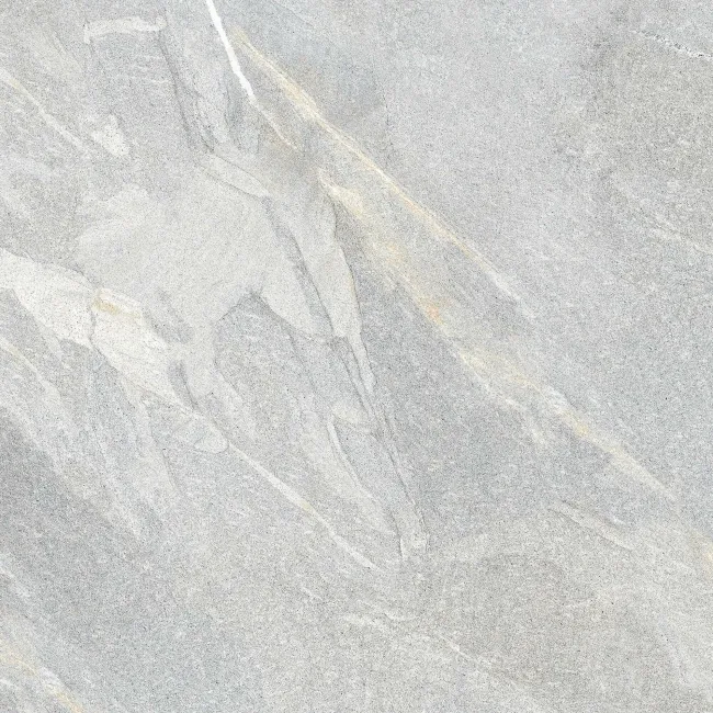 Devoke Light Grey Matt Stone Effect Wall and Floor Tiles 597x597