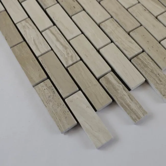 Beige Marbled Mosaic Tiles