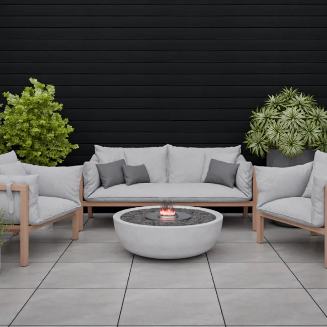 LuxeLine® Black External Wall Cladding Panels