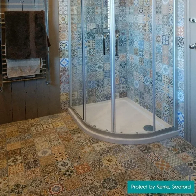 Meknes Maalem Decor Matt Pattern Tiles