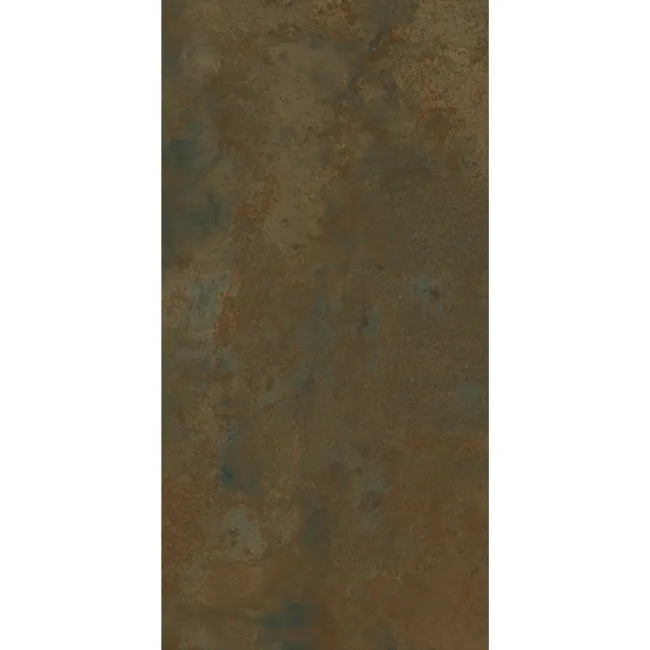 Foil Rust Brown Large Metallic Stone Effect 1200x600 Tiles