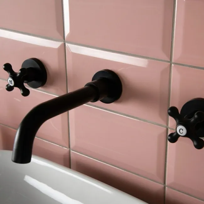 Covent Ceramic Garden Gloss Pink Metro Tiles