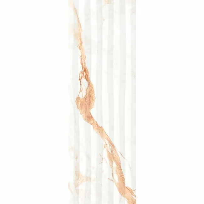 Elysian Calacatta Gold Vein Matt Marble Effect Decor Wall Tiles