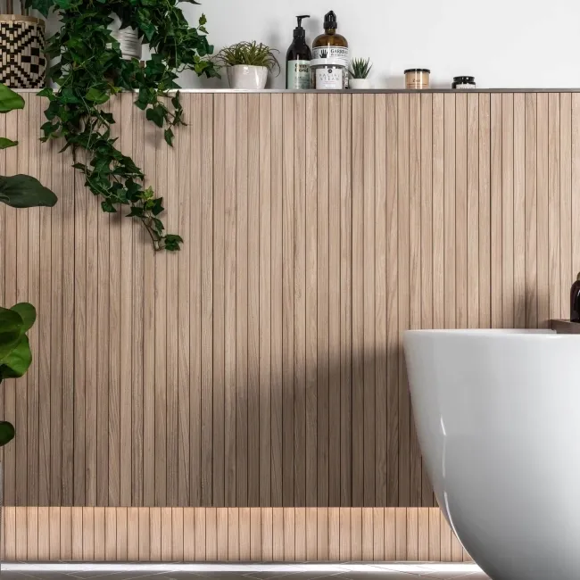 Nature's Way Wood Slat Decor Ceramic Wall Tiles