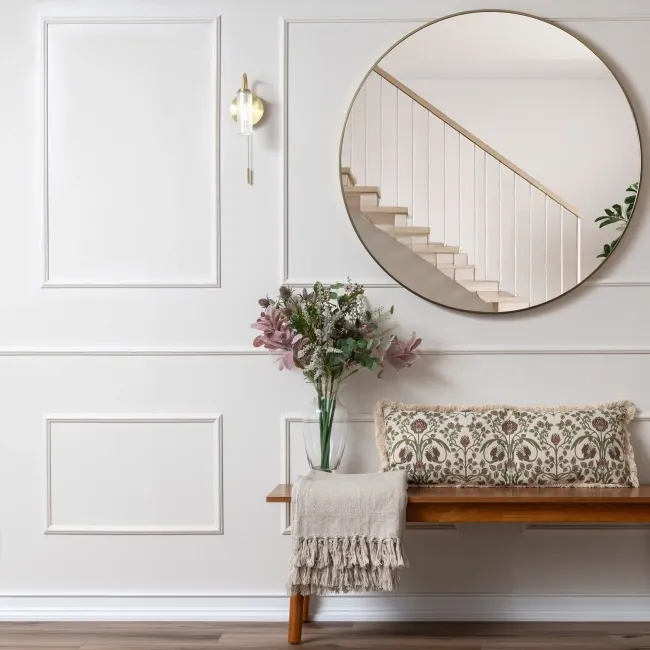 Trepanel® Decorative Wall and Mirror Living Room Bundle Kit