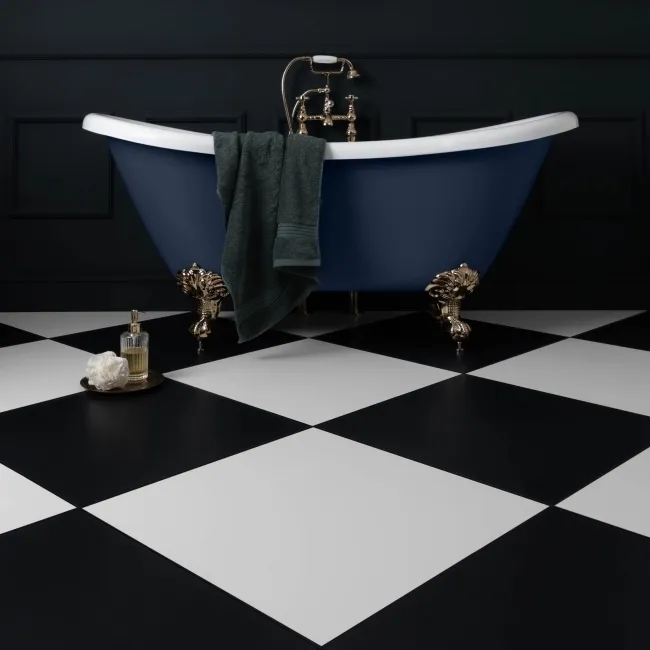 Sorbet White Matt Plain 598x598 Wall and Floor Tiles