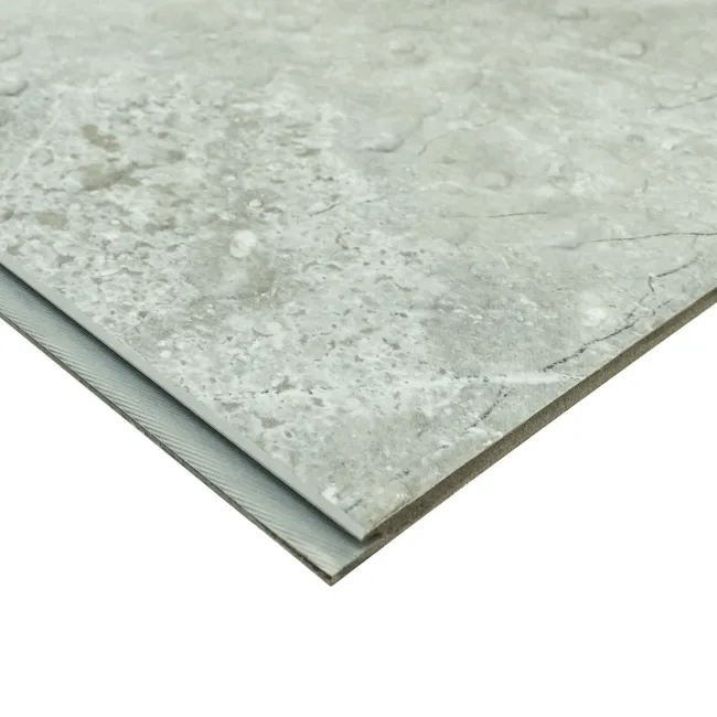 Trepanel Aqua Luxe® Grey Textured Natural Stone Effect Matt SPC Wall Panel 4 Pack (Covers 2.80 SQM)