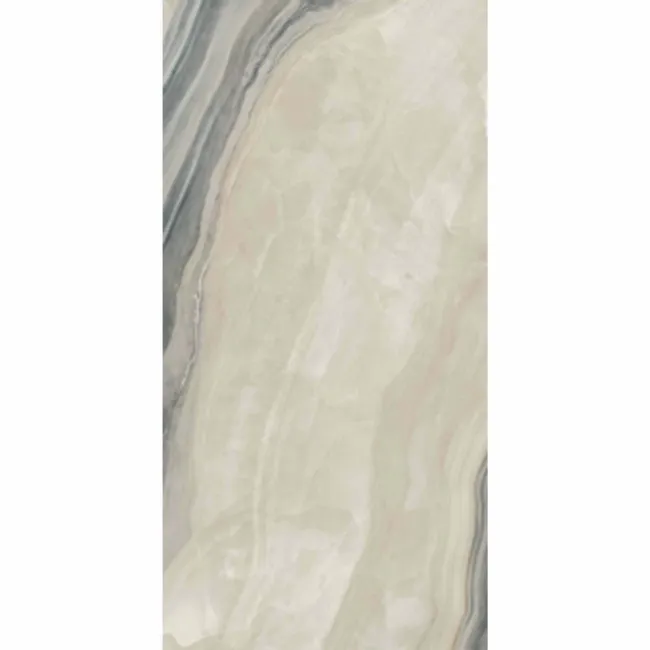 Verity White Marble Effect Polished Porcelain Wall & Floor Tile