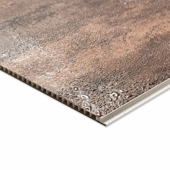 Trepanel Aqua® Matt Metallic Bronze PVC Shower Wall Panel