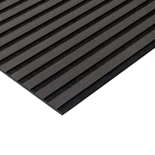 Trepanel Lite® Flexible Noir Black Acoustic Wood Wall Panels